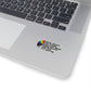Kiss-Cut Stickers 1 Pcs Sticker Decor Equal rights for others does not mean fewer rights for you sticker, It's not pie sticker Equality sticker Sticker size custom Sticker for Laptop Decal Wall Laptop Bumper Sticker fu