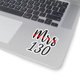 Kiss-Cut Stickers Add your personalization: 130