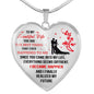 Necklace Love Gift For Wife To my Beautiful Wife Wedding Anniversary Gift n-05.12