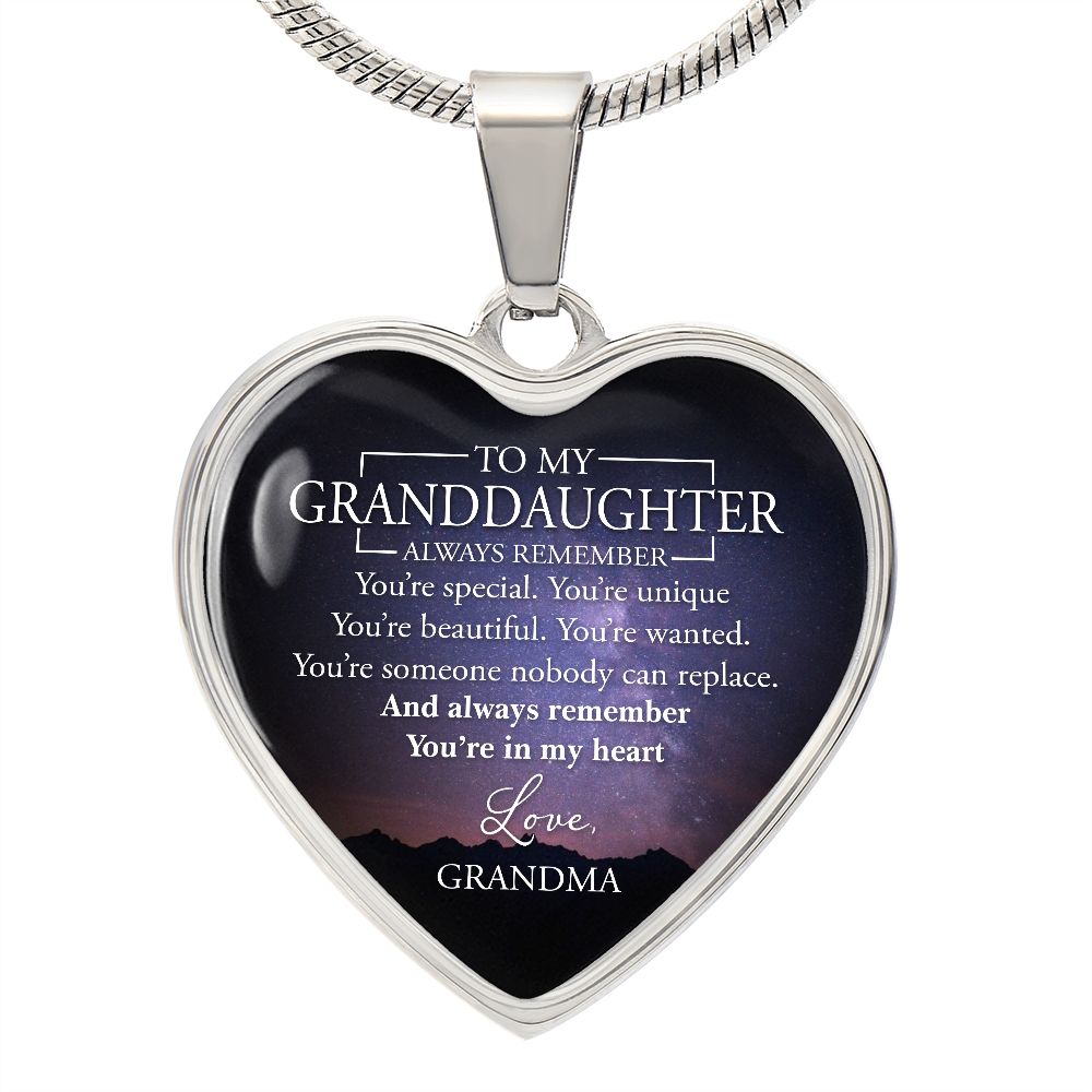 Gifts To My Granddaughter -You're special. - From Grandma Granddaughter gift for Men, Women on Christmas, Birthday