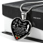 FAYERXL Ideas to My Wife Women Girl from Husband Men Boy Heart Gift Necklace n-05.12