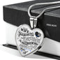 Police Wife Always In My Heart Necklace n-05.12
