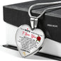 Customizable Necklace - To My Wife - Never Forget That I Love You n-05.12