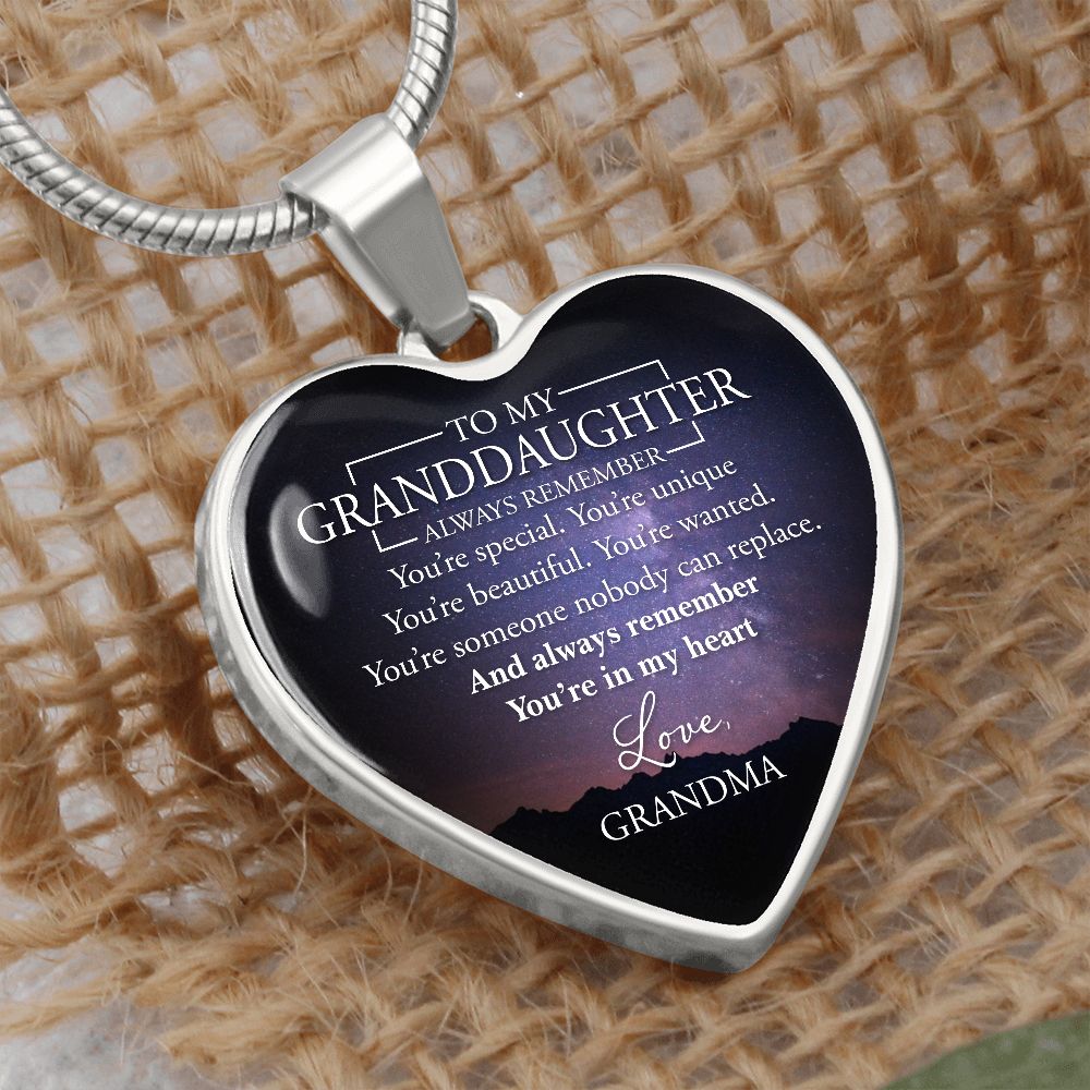 Gifts To My Granddaughter -You're special. - From Grandma Granddaughter gift for Men, Women on Christmas, Birthday