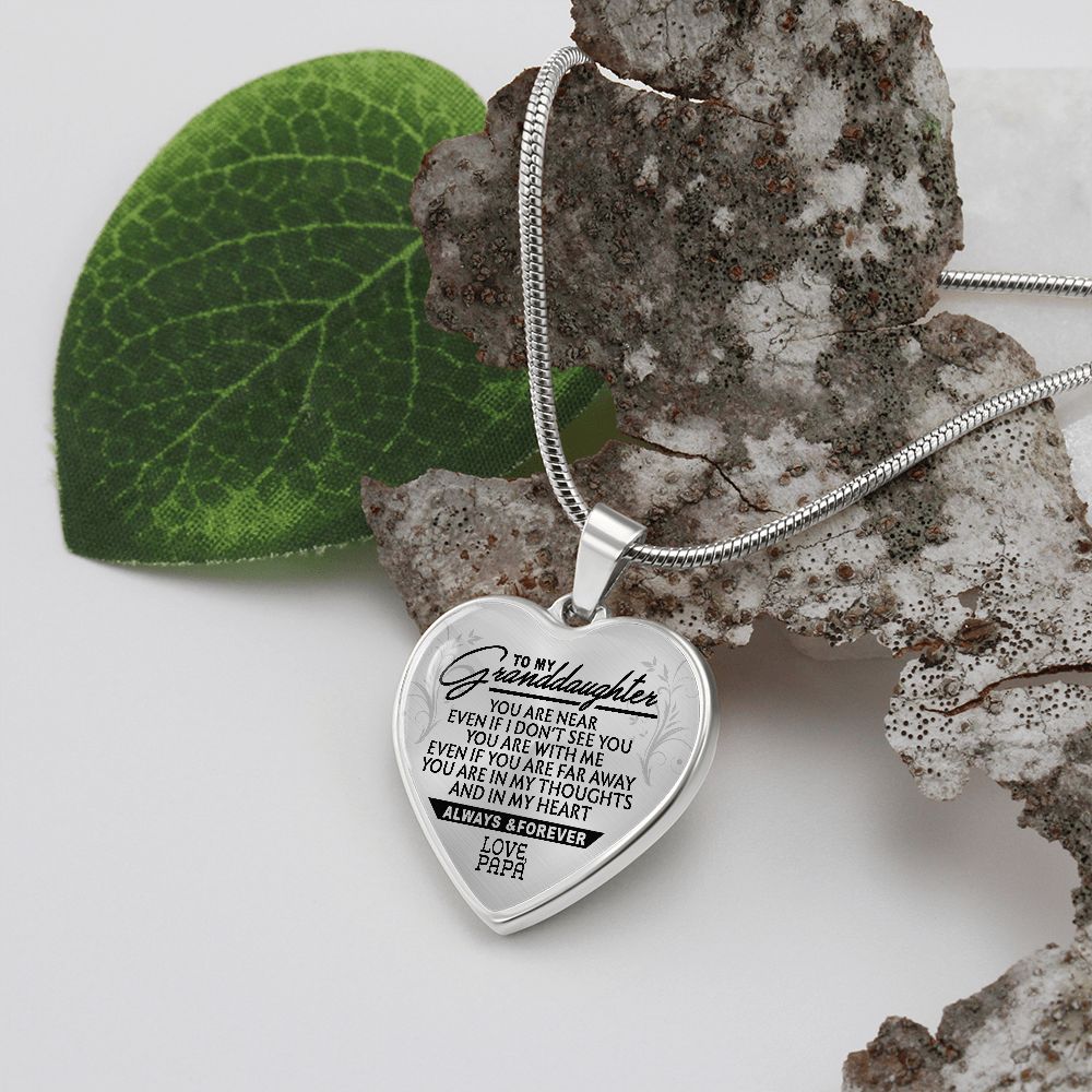 Light Life Gifts to My Granddaughter - You are Near. - Love Papa for Women, Men on Christmas, Birthday saletkmoi_upcailaanngay_33