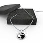 Cat Yin Yang Necklace Gift for Crazy Cat lady Cat Lovers and Cat Enthusiasts Cat Pendant