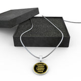 To My Daughter Necklace From Dad Mom Customized Gift idea For Teen Girls On Xmas