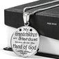 My Grandchildren are Stardust Blown from the Hand of God - Necklace for Child neck brother 26.12