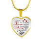 Gift For Wife Girlfriend To My Love Necklace Perfect Bbirthday Gift For Woman