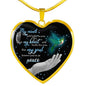 Necklace my mind still talks to you and my heart still looks for you n-05.12