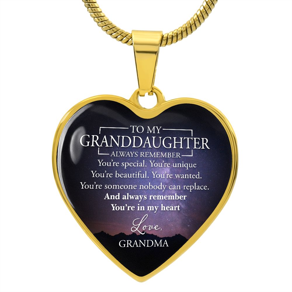 Gifts To My Granddaughter -You're special. - From Grandma Granddaughter gift for Men, Women on Christmas, Birthday