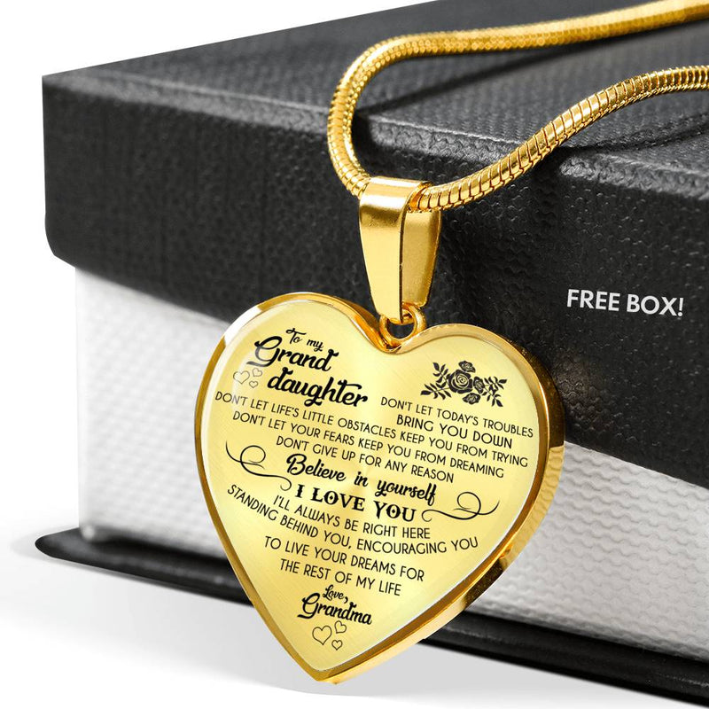 Grandma and grandson sales necklace