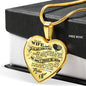 Police Wife Always In My Heart Necklace n-05.12