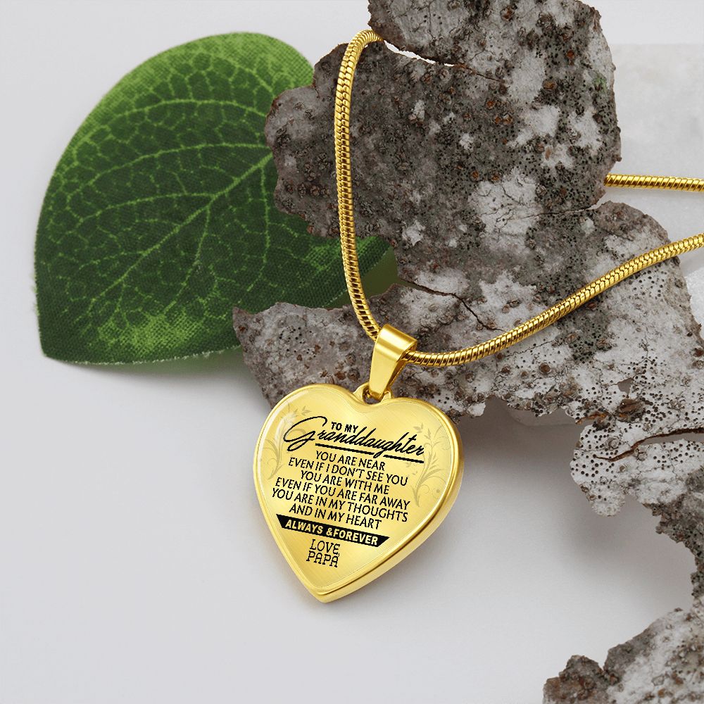 Light Life Gifts to My Granddaughter - You are Near. - Love Papa for Women, Men on Christmas, Birthday saletkmoi_upcailaanngay_33