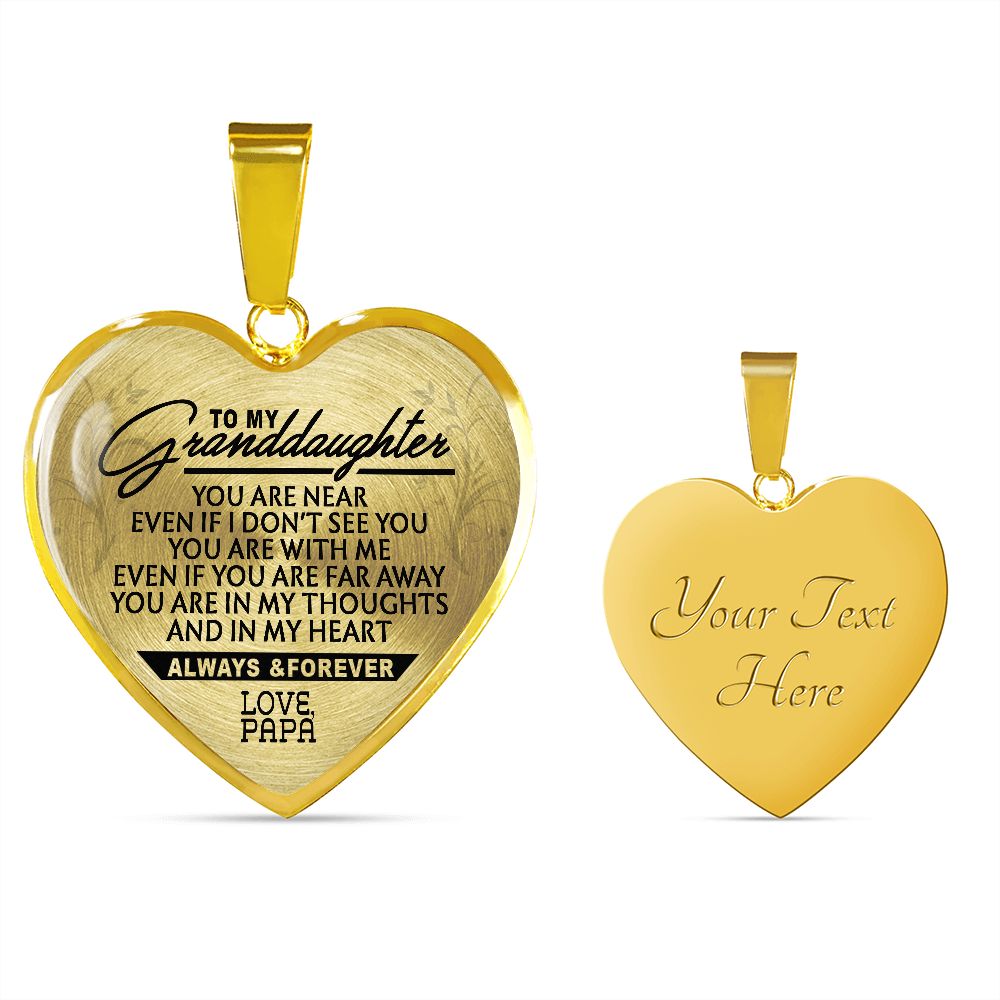 Light Life Gifts to My Granddaughter - You are Near. - Love Papa for Women, Men on Christmas, Birthday saletkmoi_upcailaanngay_33