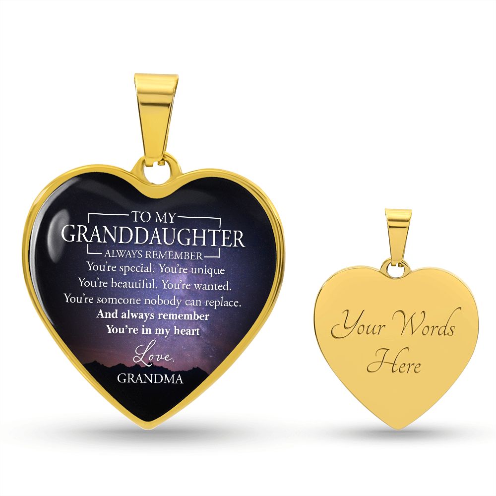 Gifts To My Granddaughter -You're special. - From Grandma Granddaughter gift for Men, Women on Christmas, Birthday