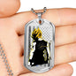 American Goku Dog Tag Necklace Dragon Ball Necklace for Men - LIMITED EDITION - Best Gifts For Men/ Boys On Birthday, Xmas..