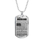 My Love Necklace - To My Husband Dog Tag Jewelry - LIMITED VERSION - Meaningful Quote - Unique Gifts For Men on  Birthday