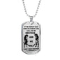 Dragon Ball Big Brother Dog Tag Necklace Pendant For Friends Super Saiyan 4