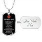 Gifts FIREFIGHTER'S PRAYER When I Am Called to Duty God Wherever Flames May Rage Dog Tag Pendant Necklace dog tag silver ASIN: B08HSGRJDM