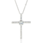 Czz Cross Neck lace to Daughter In Law Gift Ideas - To My Daughter In Law Necklace, To My Daughter In Law We Both Love The Same Man Joined – Gift Birthday, Mothers Day, Christmas, Jewelry Gifts For Future Daughter In Law. (1) CZ Cross Necklace