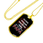 Dad dog tag stainless steel - Father Husband Protector Hero - Best Gifts for Men
