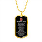 Gifts FIREFIGHTER'S PRAYER When I Am Called to Duty God Wherever Flames May Rage Dog Tag Pendant Necklace dog tag silver ASIN: B08HSGRJDM