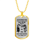 AZ Gifts Big Brother Dog Tag Chain Mens Jewelry Fan Viking Warrior Lover -in The Darkest Hour When The Demon Comes .- Inspirational Gift for Men Best Friend On Birthday Xmas 30 Inch Chain