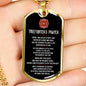 Gifts FIREFIGHTER'S PRAYER When I Am Called to Duty God Wherever Flames May Rage Dog Tag Pendant Necklace dog tag silver ASIN: B08HSGRJDM