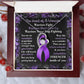Necklacexinvaicadai28-1_596 Necklace Pancreatic Cancer Awareness Forever Love Pendant Necklace – Purple Ribbon Cancer Survivor Jewelry Wedding Day, Gift for Daughter Gifts Christmas, on Birthday Luxury Necklace bac