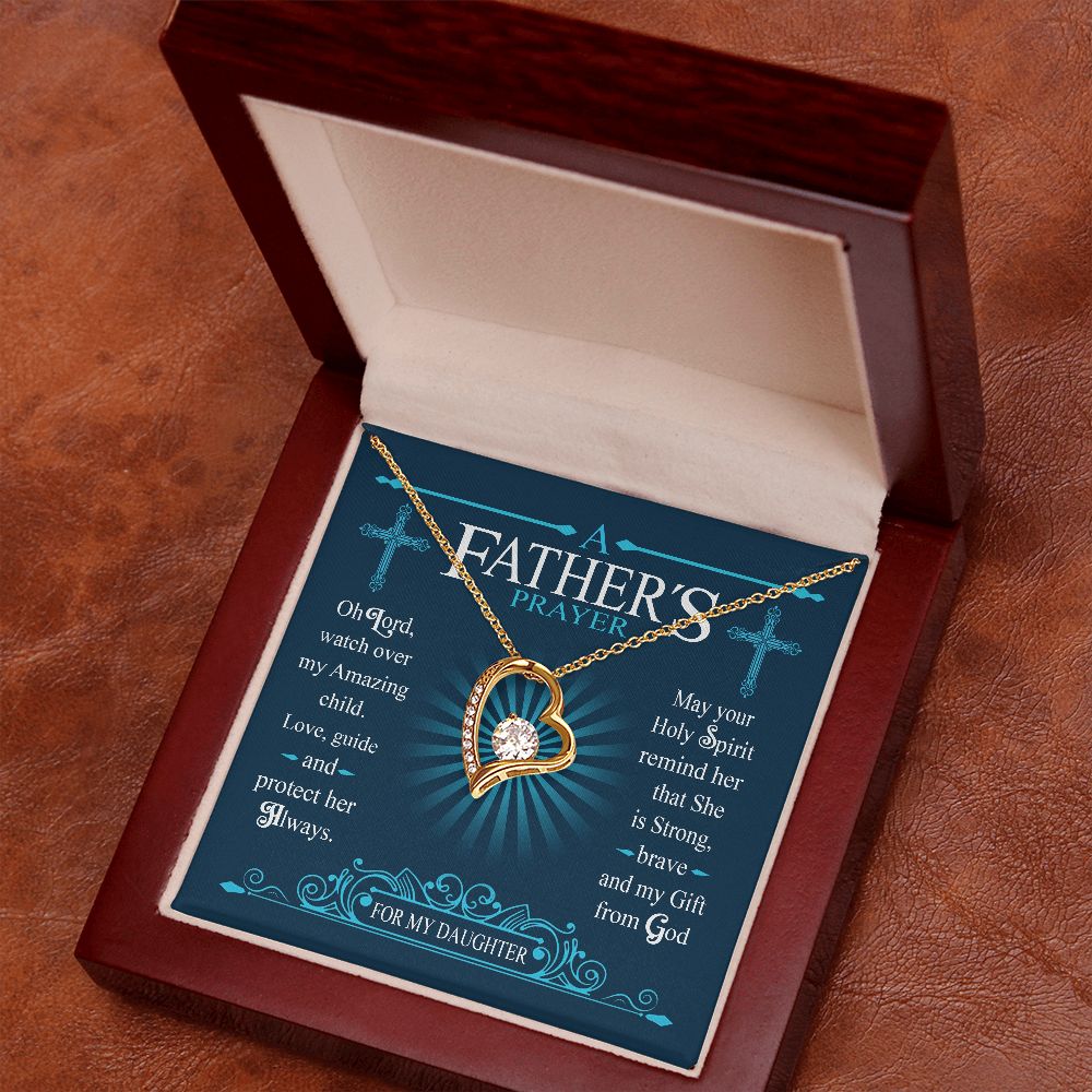 Gifts Necklace A Father's Prayer For My Daughter Faith Hope Love Christian Cross Jewelry Gift Forever Love Pendant Necklace Wedding Day, Gift For Daughter Gifts Birthday, on Christmas Gold Luxury nec ASIN: B08VSBPZKV SKU: Necklacexinvaicadai28-1_744