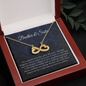 Best Gifts Infinity Hearts Necklace, Brother And Sister Necklace, Gift For Sister, Gift From Brother, Brother And Sister Gift, Little Sister Gift From Christmas Gifts on Brithday Silver Luxury necklac
