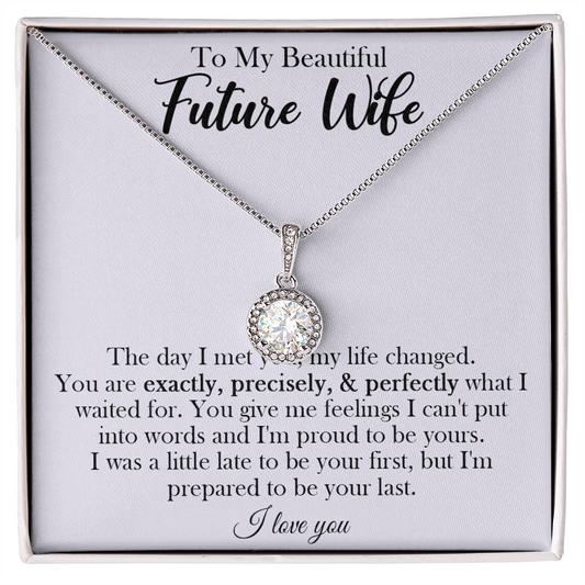 To my Smokin hot Soulmate Necklace, Birthday For Wife Anniversary From Husband, Wedding, Anniversary, Gift for Wife, Necklace for Wife Luxury Jewelry styles On Birthday, Xmas, Anniversary,One Size