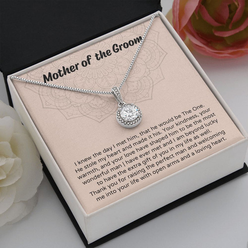 Mother Of The Bride From Groom - Mother In Law Wedding Gift From Bride, Mother of the Groom Necklace, Future Mother in Law Gift, Gift For Mother-In-Law, Wedding Gift (x1) 36.95 WeddinggiftforMom190722_2 pb2