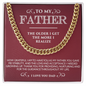 Fathers Day Gift From Daughter Son - The older I get the more I realize, Love Dad - Fathers Day Gift For Stepdad, Gift For Dad, Birthday Gift For Dad From Daughter Son, Custom Necklace Dad Birthday ASIN: B0B1D4DJFB SKU: FathersDayCubanDAD_16-5-2022_3