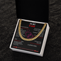 Fathers Day Gifts for Mens Cuban Link Chain Necklace for Dad for Boyfriend Sliver Gold Stainless Steel on Birthday, Father's Day
