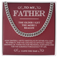Fathers Day Gift From Daughter Son - The older I get the more I realize, Love Dad - Fathers Day Gift For Stepdad, Gift For Dad, Birthday Gift For Dad From Daughter Son, Custom Necklace Dad Birthday ASIN: B0B1D4DJFB SKU: FathersDayCubanDAD_16-5-2022_3