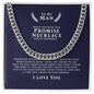 Promise Necklace for Him, Promise Gifts for Him, Promise Necklace for Boyfriend NECKLACE-BF-DUCVIN271221-05