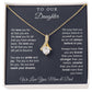 Gift for Daughter from Mom and Dad, Graduation Gift for Daughter To Our Daughter Necklace Love To Daughter Birthday College Graduation Gift on Christmas Standard Box by VIRAGIL ASIN: B0BKKWQ3YF SKU: Standard-ToDaughterkpKnot261022-11
