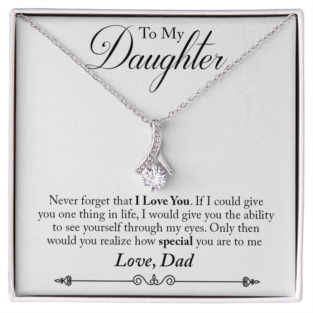 B08KNRHLSF Necklace Gifts To My Daughter Necklace, Gift For Daughter From Dad, Daughter Gift For Wedding Day, Daughter Necklace From Dad, Gift For Daughter Birthday Gifts Christmas, on Birthday Luxury necklace