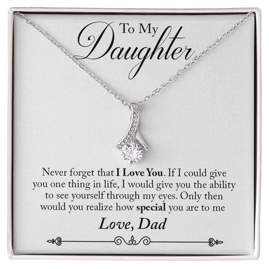 B08KNRHLSF Necklace Gifts To My Daughter Necklace, Gift For Daughter From Dad, Daughter Gift For Wedding Day, Daughter Necklace From Dad, Gift For Daughter Birthday Gifts Christmas, on Birthday Luxury necklace