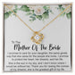 To My Mother In Law Necklace - Mother of the Bride Gift from Groom, Mother in Law Wedding Gift from Groom, Wedding Gift for Mother in Law from Groom ASIN: B0B71K8ZJQ SKU: WeddinggiftforMom190722_3