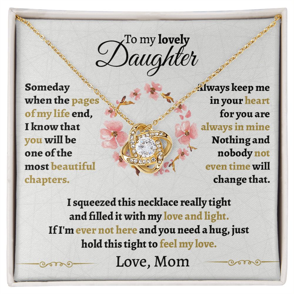 Necklace Gift for Daughter from Mom, Someday When Pages Of My Life Ends, Daughter Necklace, Gift for Daughter, Daughter Jewelry, Mother Daughter on Birthday Daughter gifts (x1) 39.99 Bestgiftfordaughter20-08-2022_2