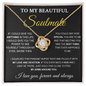 Gift for Wife I Can't Live Without You Necklace, Gift Ideas for Wife, Romantic Wife Necklace, Wife Birthday Gift, for Wife, Special Wife Necklace for Women