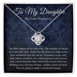 ThisisSuperrrrrFranky15092022_5 Daughter Pregnancy Gift - Sterling Silver Love Heart, Gift For Pregnant Daughter From Mom, First Time Mom Gift for Expecting Mother, Birthday Gifts For Expecting Daughter, Mom To Be Gift Necklace