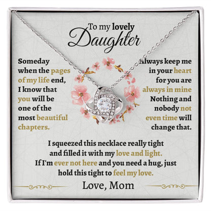 Necklace Gift for Daughter from Mom, Someday When Pages Of My Life Ends, Daughter Necklace, Gift for Daughter, Daughter Jewelry, Mother Daughter on Birthday Daughter gifts (x1) 39.99 Bestgiftfordaughter20-08-2022_2