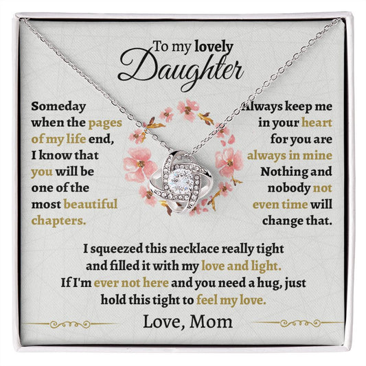 Necklace Gift for Daughter from Mom, Someday When Pages Of My Life Ends, Daughter Necklace, Gift for Daughter, Daughter Jewelry, Mother Daughter on Birthday Daughter gifts (x1) 39.99 Bestgiftfordaughter20-08-2022_2