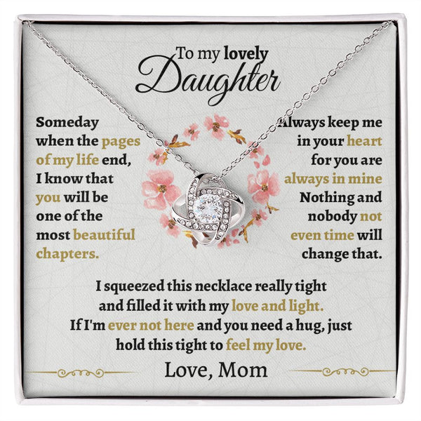 Necklace Gift for Daughter from Mom, Someday When Pages Of My Life Ends, Daughter Necklace, Gift for Daughter, Daughter Jewelry, Mother Daughter on Birthday Daughter gifts (x1) 39.99 Bestgiftfordaughter20-08-2022_2