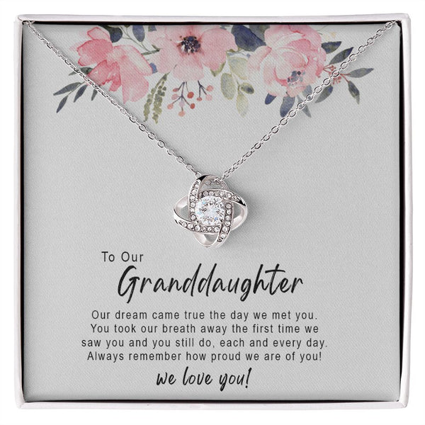 NECKLACE-GRANDDAUGHTER-DUCVIN100922-01 	 Granddaughter Gifts, Grandma And Granddaughter, Granddaughter Gift From Grandpa, Granddaughter Graduation Card, G