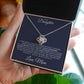 Daughter's 40th Birthday Necklace Gift With Message Card, To My Daughter 40th Birthday Gift, Daughters 40th Birthday